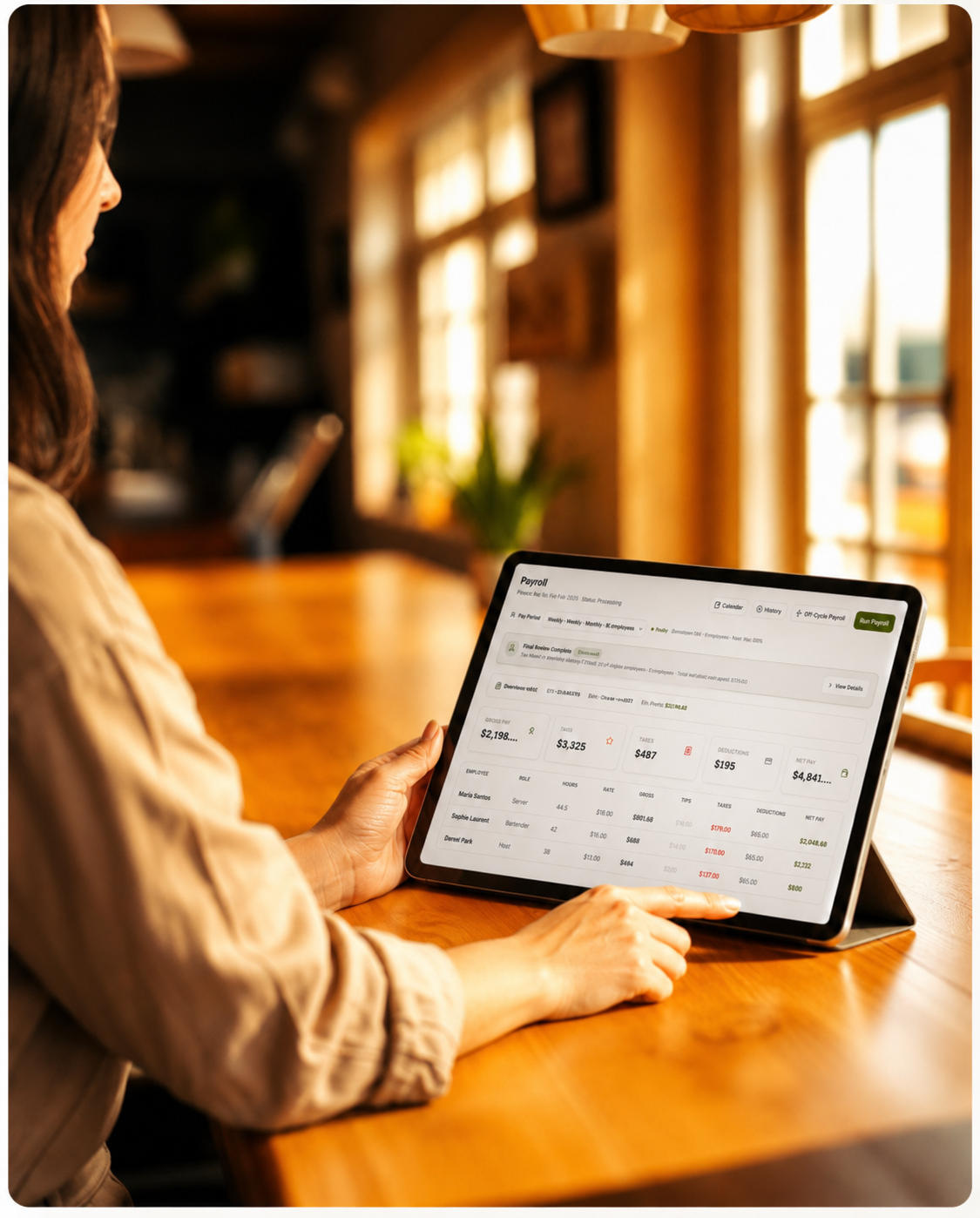 Payroll module preview
